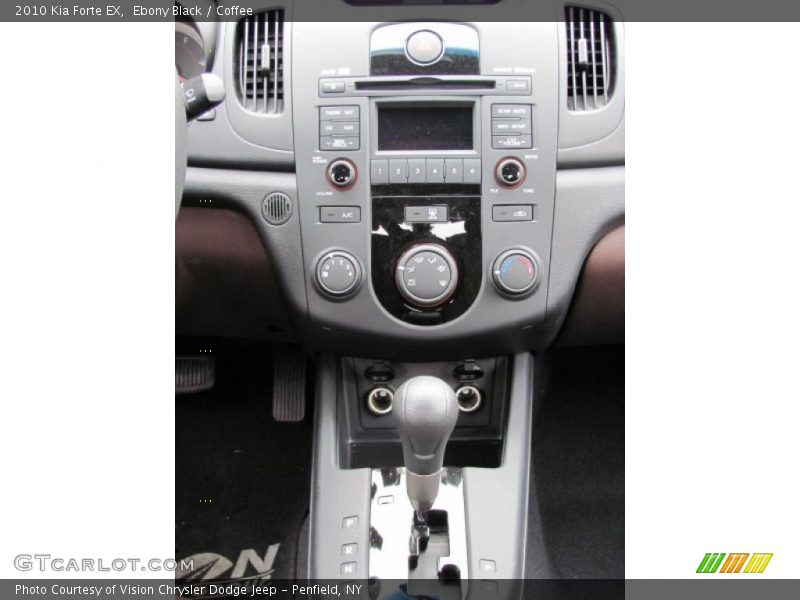 Ebony Black / Coffee 2010 Kia Forte EX