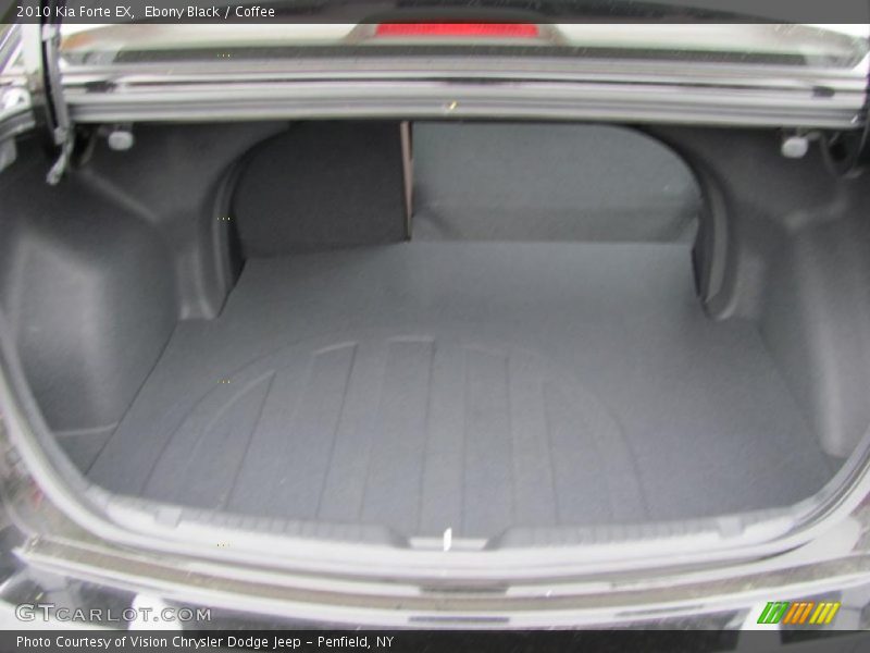 Ebony Black / Coffee 2010 Kia Forte EX