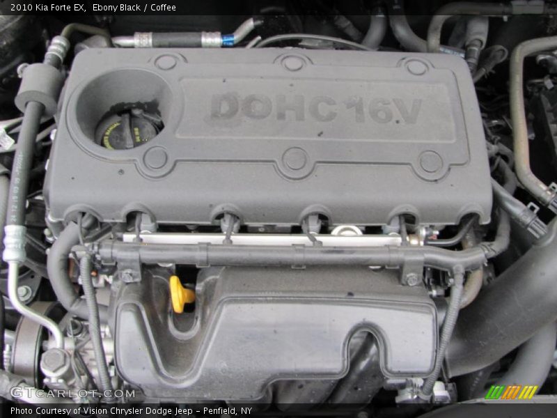 Ebony Black / Coffee 2010 Kia Forte EX