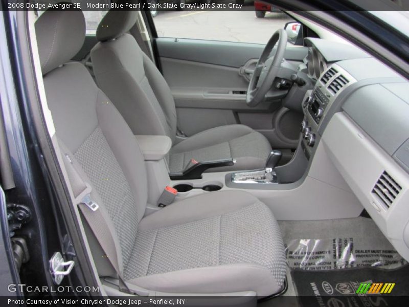 Modern Blue Pearl / Dark Slate Gray/Light Slate Gray 2008 Dodge Avenger SE