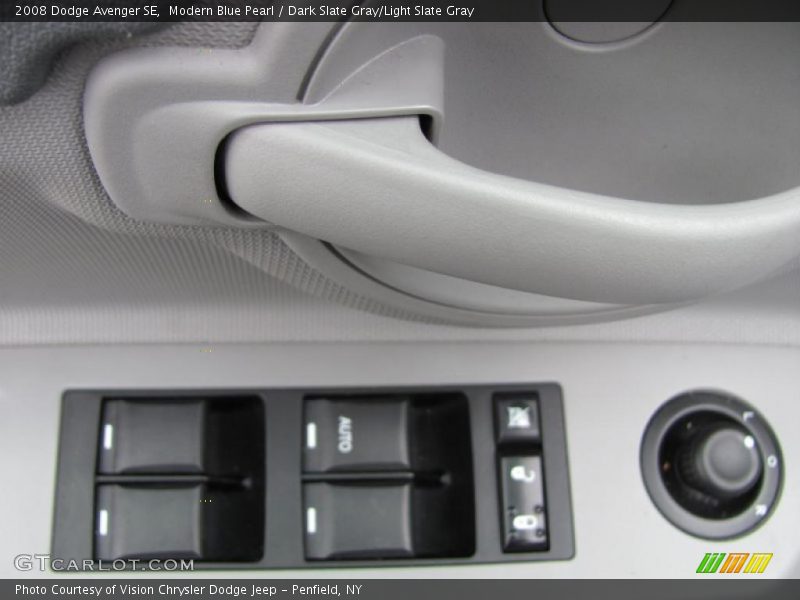 Modern Blue Pearl / Dark Slate Gray/Light Slate Gray 2008 Dodge Avenger SE