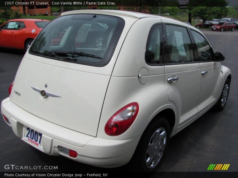 Cool Vanilla White / Pastel Slate Gray 2007 Chrysler PT Cruiser