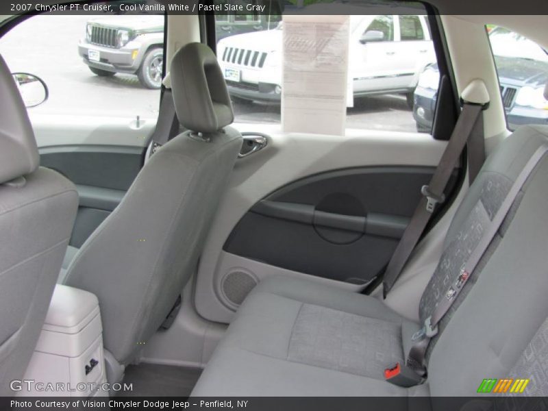 Cool Vanilla White / Pastel Slate Gray 2007 Chrysler PT Cruiser
