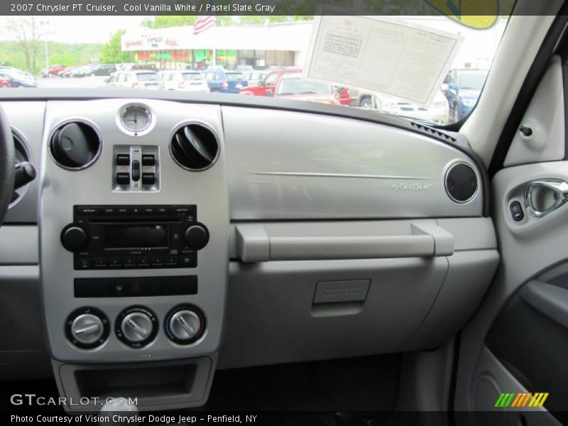 Cool Vanilla White / Pastel Slate Gray 2007 Chrysler PT Cruiser