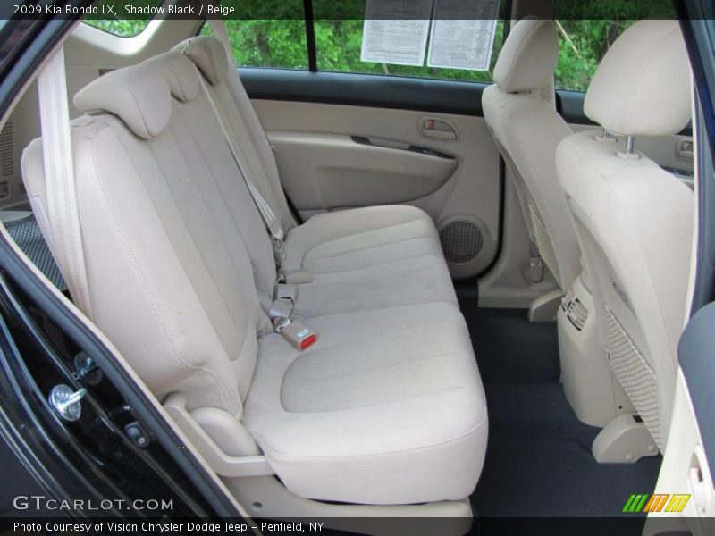 Shadow Black / Beige 2009 Kia Rondo LX
