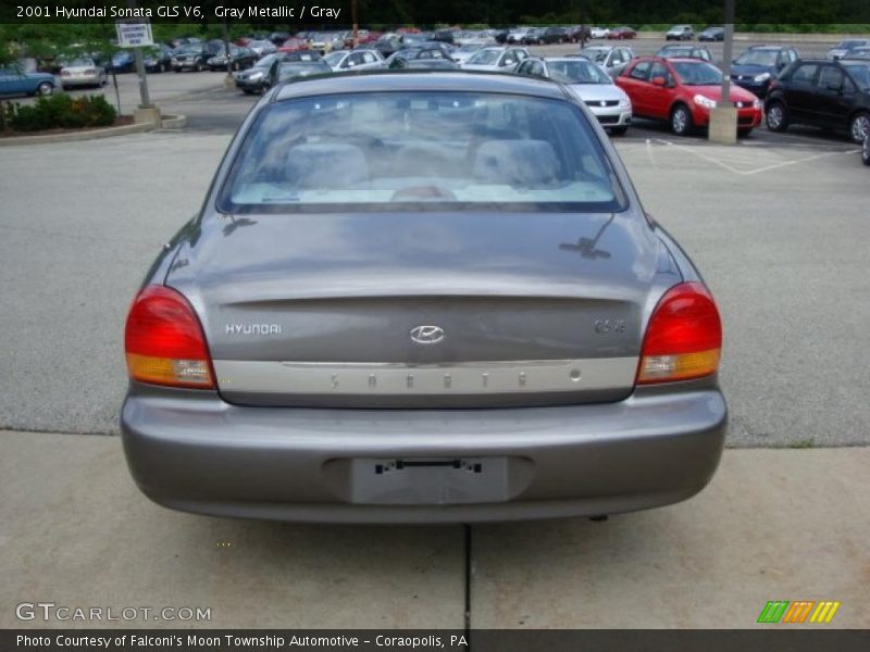 Gray Metallic / Gray 2001 Hyundai Sonata GLS V6