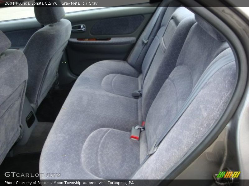 Gray Metallic / Gray 2001 Hyundai Sonata GLS V6