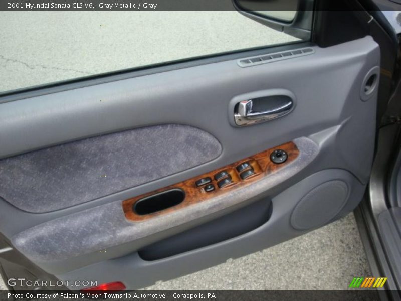 Gray Metallic / Gray 2001 Hyundai Sonata GLS V6