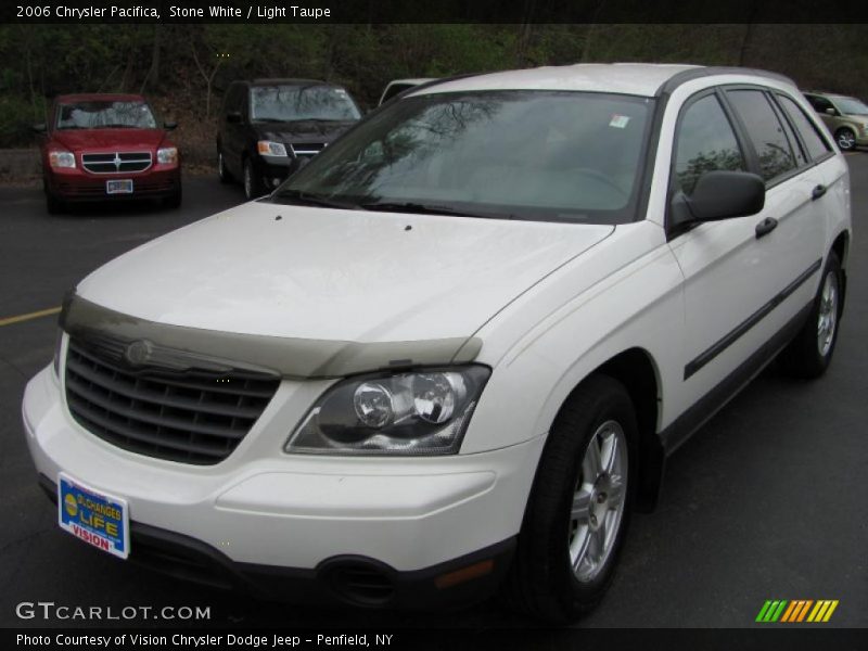 Stone White / Light Taupe 2006 Chrysler Pacifica