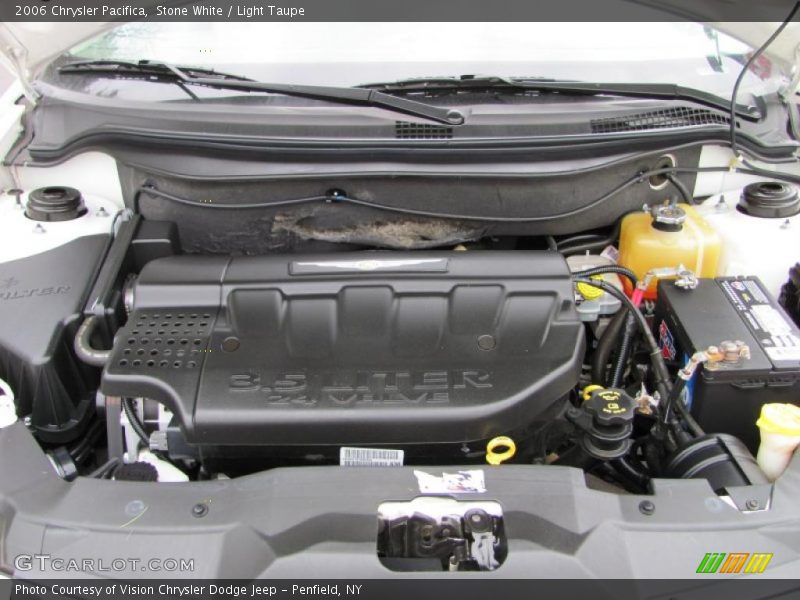 Stone White / Light Taupe 2006 Chrysler Pacifica