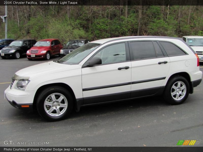 Stone White / Light Taupe 2006 Chrysler Pacifica
