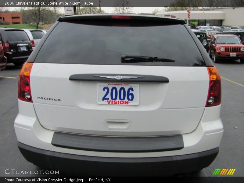 Stone White / Light Taupe 2006 Chrysler Pacifica