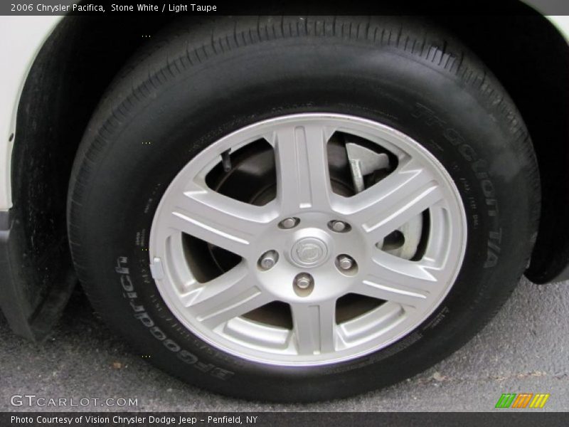 Stone White / Light Taupe 2006 Chrysler Pacifica