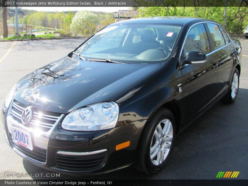 Black / Anthracite 2007 Volkswagen Jetta Wolfsburg Edition Sedan