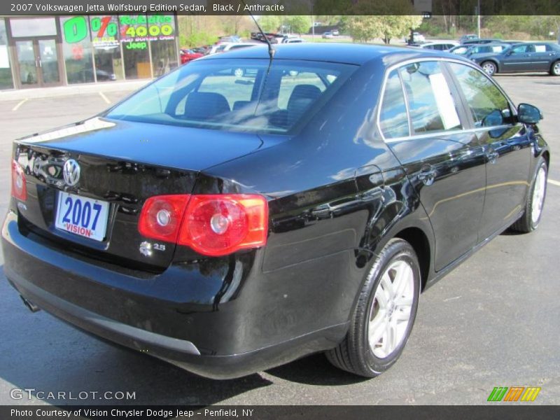 Black / Anthracite 2007 Volkswagen Jetta Wolfsburg Edition Sedan