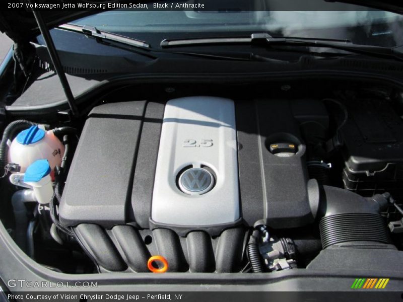 Black / Anthracite 2007 Volkswagen Jetta Wolfsburg Edition Sedan