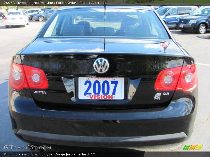 Black / Anthracite 2007 Volkswagen Jetta Wolfsburg Edition Sedan