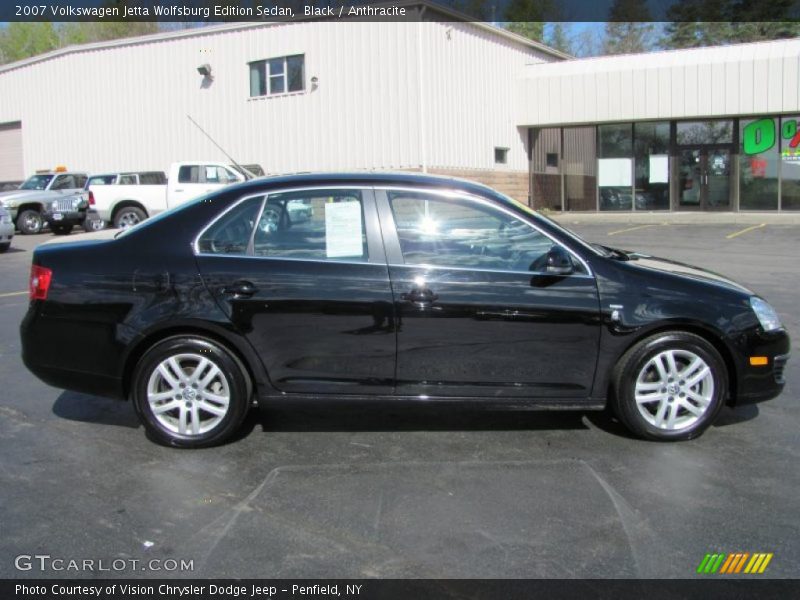 Black / Anthracite 2007 Volkswagen Jetta Wolfsburg Edition Sedan