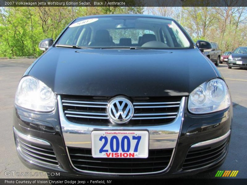 Black / Anthracite 2007 Volkswagen Jetta Wolfsburg Edition Sedan