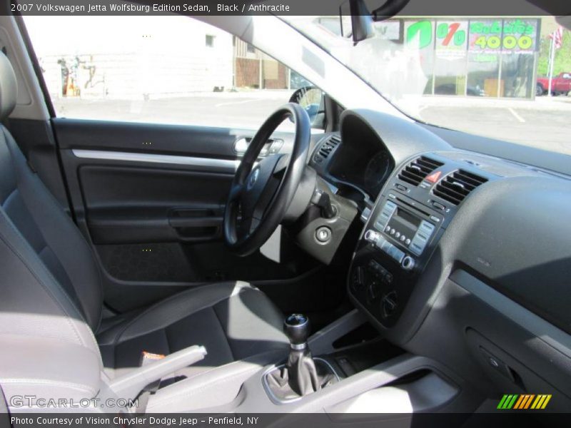 Black / Anthracite 2007 Volkswagen Jetta Wolfsburg Edition Sedan