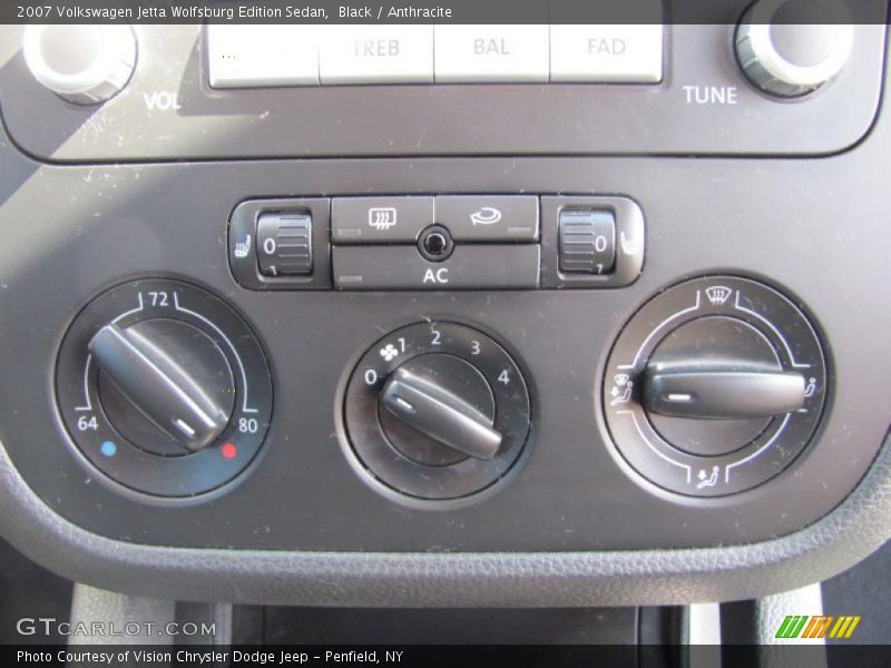 Black / Anthracite 2007 Volkswagen Jetta Wolfsburg Edition Sedan