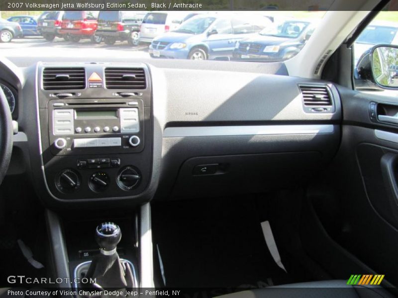Black / Anthracite 2007 Volkswagen Jetta Wolfsburg Edition Sedan
