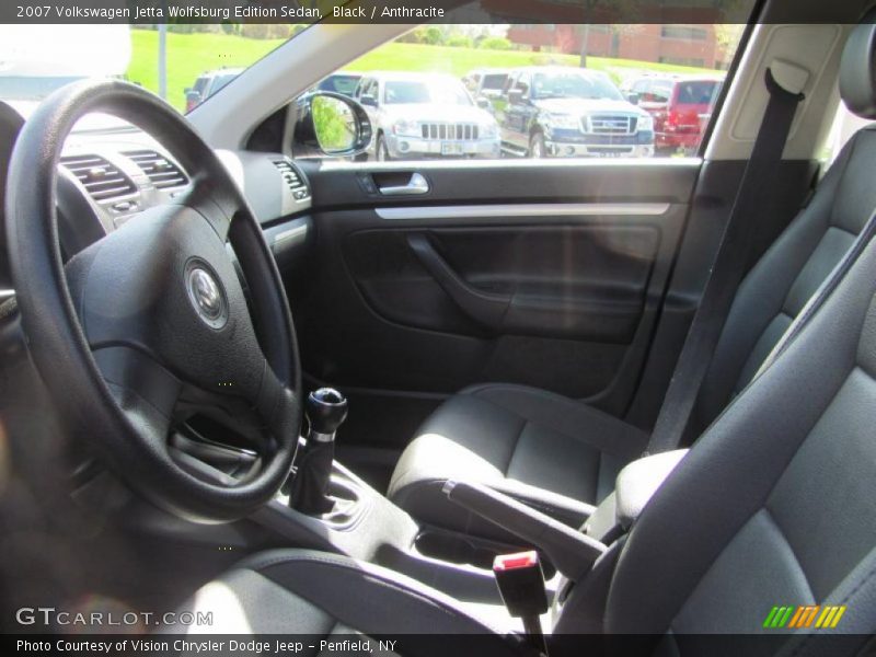 Black / Anthracite 2007 Volkswagen Jetta Wolfsburg Edition Sedan