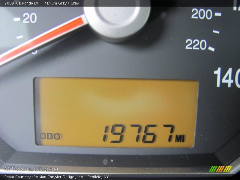 Titanium Gray / Gray 2009 Kia Rondo LX
