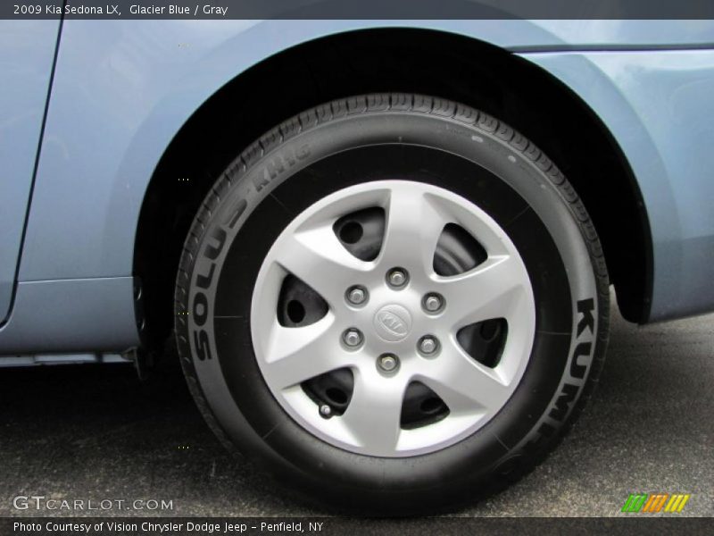 Glacier Blue / Gray 2009 Kia Sedona LX