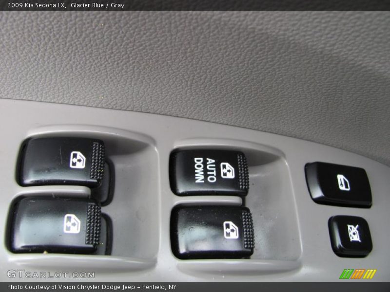 Glacier Blue / Gray 2009 Kia Sedona LX