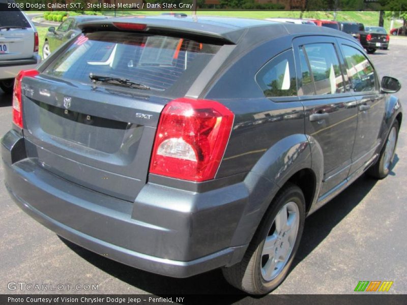 Steel Blue Metallic / Dark Slate Gray 2008 Dodge Caliber SXT