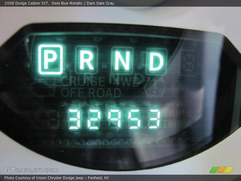 Steel Blue Metallic / Dark Slate Gray 2008 Dodge Caliber SXT