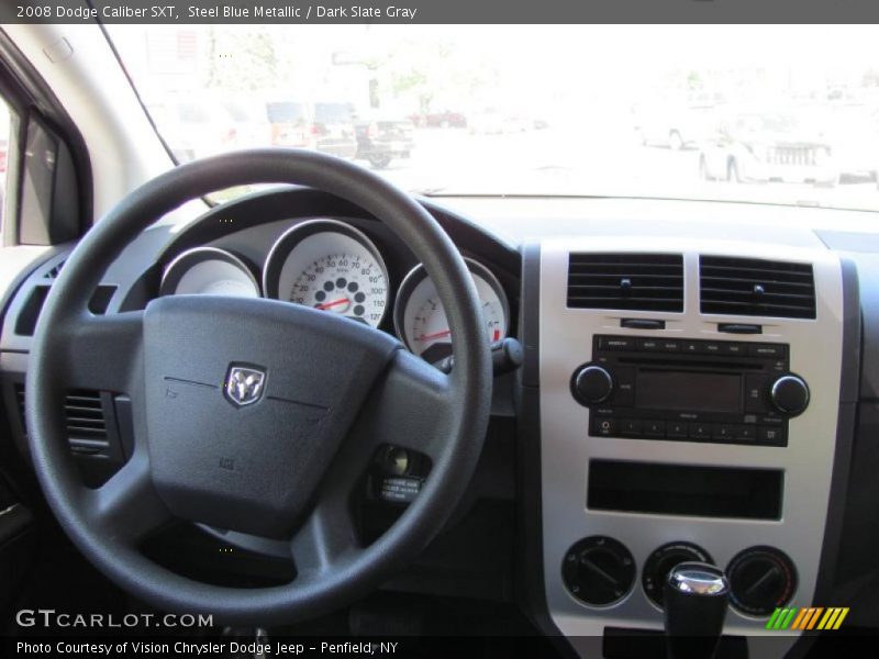 Steel Blue Metallic / Dark Slate Gray 2008 Dodge Caliber SXT