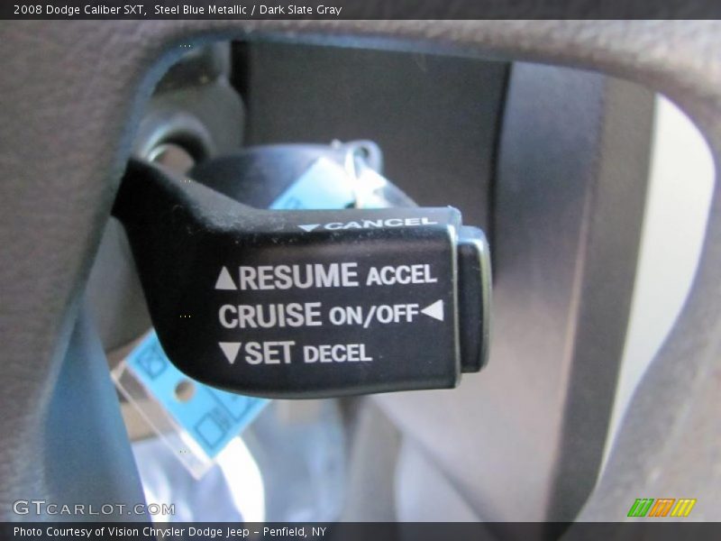 Steel Blue Metallic / Dark Slate Gray 2008 Dodge Caliber SXT