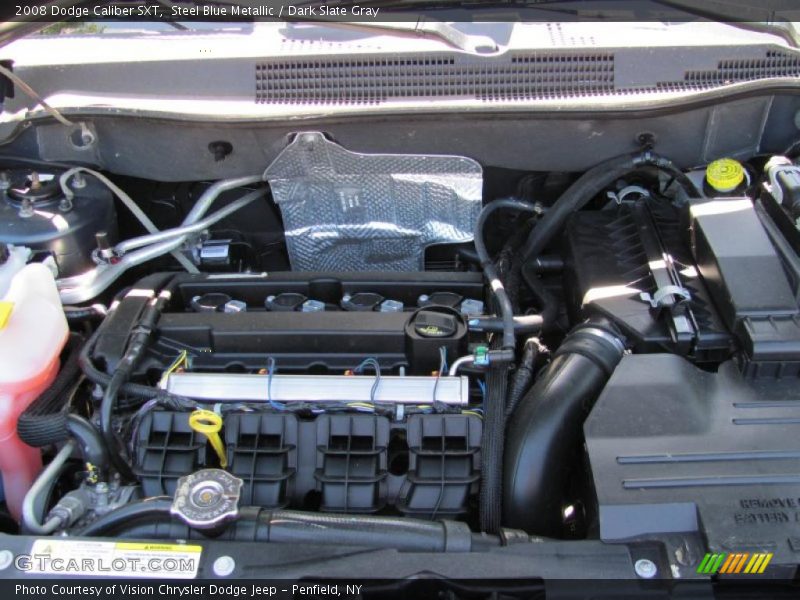 Steel Blue Metallic / Dark Slate Gray 2008 Dodge Caliber SXT