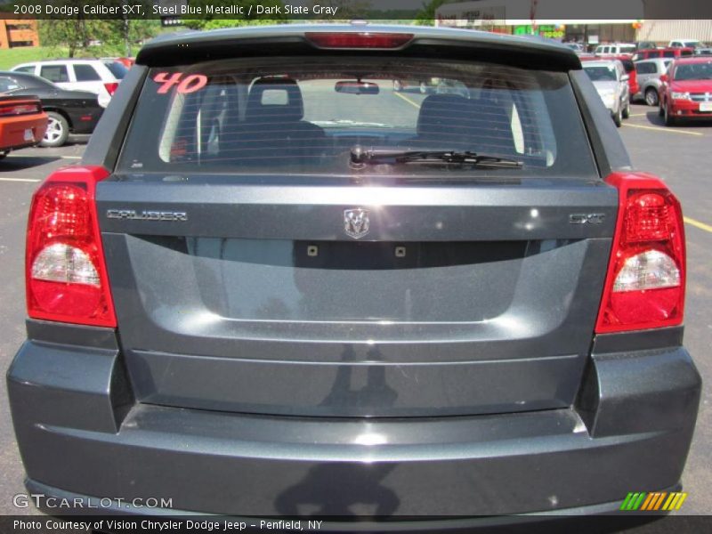 Steel Blue Metallic / Dark Slate Gray 2008 Dodge Caliber SXT