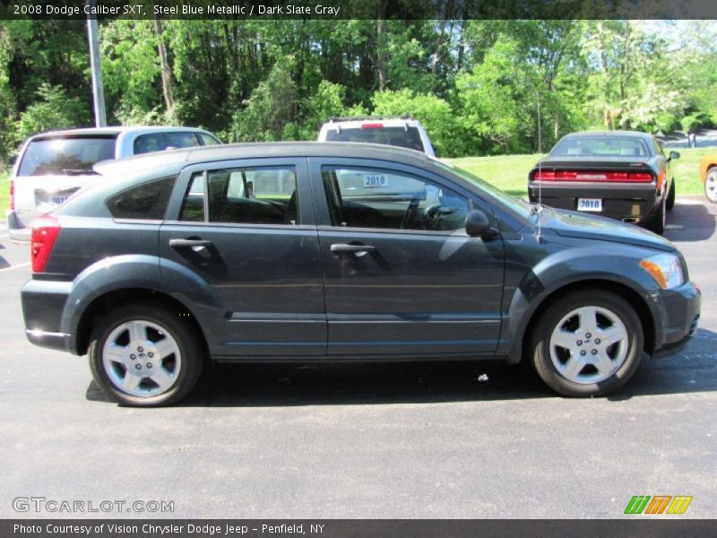 Steel Blue Metallic / Dark Slate Gray 2008 Dodge Caliber SXT