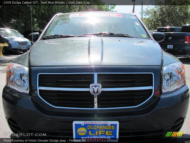Steel Blue Metallic / Dark Slate Gray 2008 Dodge Caliber SXT