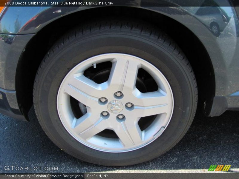 Steel Blue Metallic / Dark Slate Gray 2008 Dodge Caliber SXT