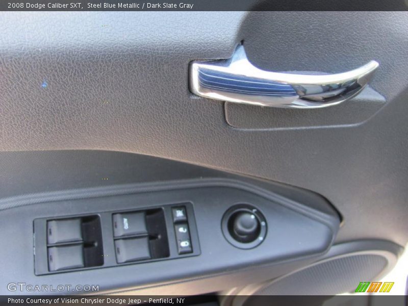 Steel Blue Metallic / Dark Slate Gray 2008 Dodge Caliber SXT