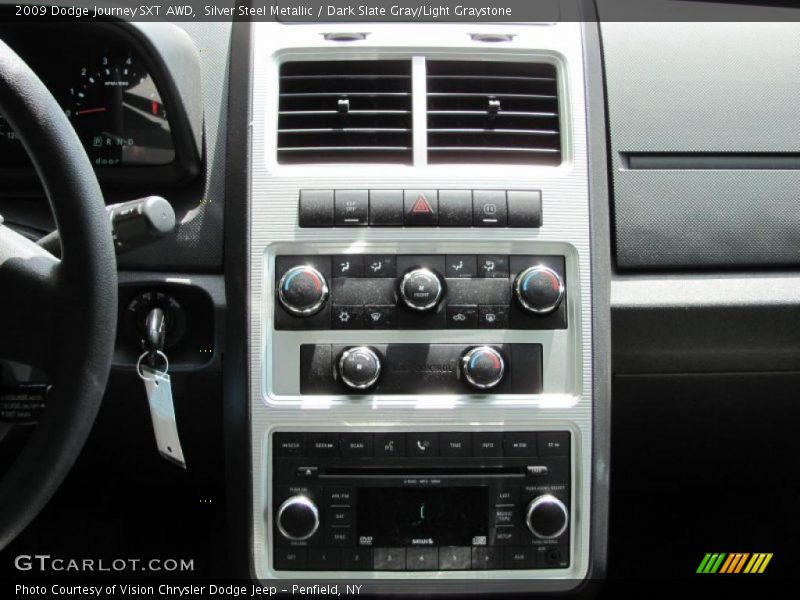 Silver Steel Metallic / Dark Slate Gray/Light Graystone 2009 Dodge Journey SXT AWD