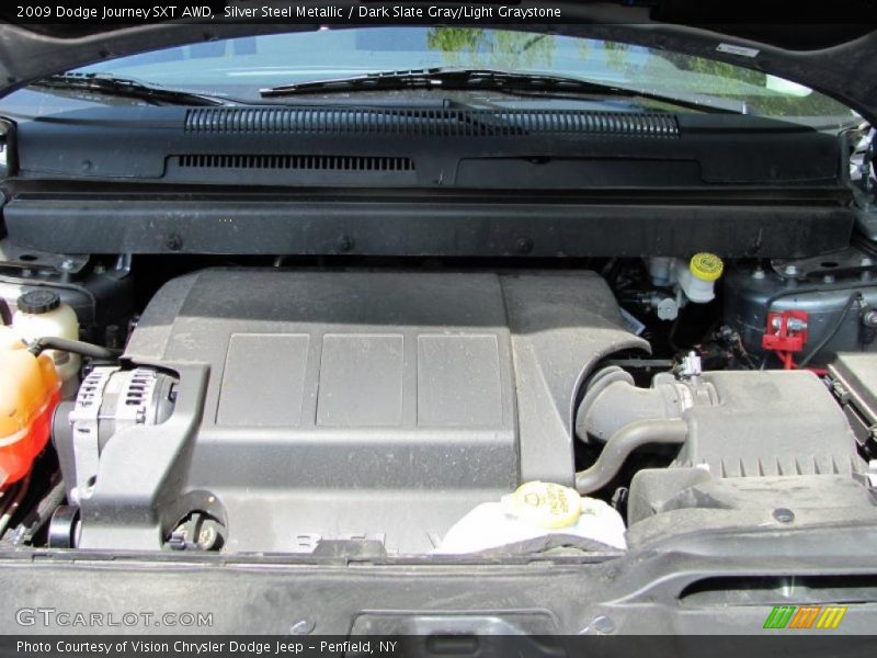Silver Steel Metallic / Dark Slate Gray/Light Graystone 2009 Dodge Journey SXT AWD
