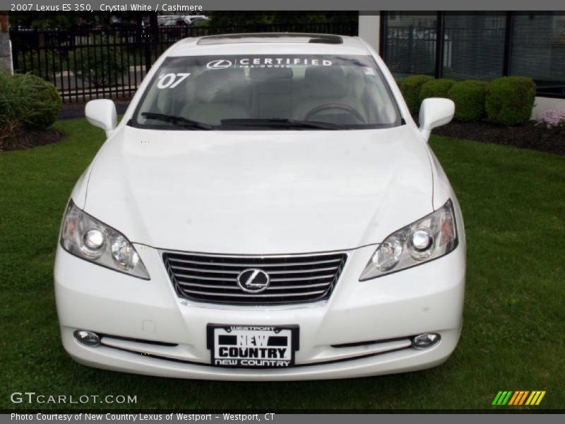 Crystal White / Cashmere 2007 Lexus ES 350