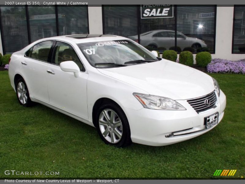 Crystal White / Cashmere 2007 Lexus ES 350