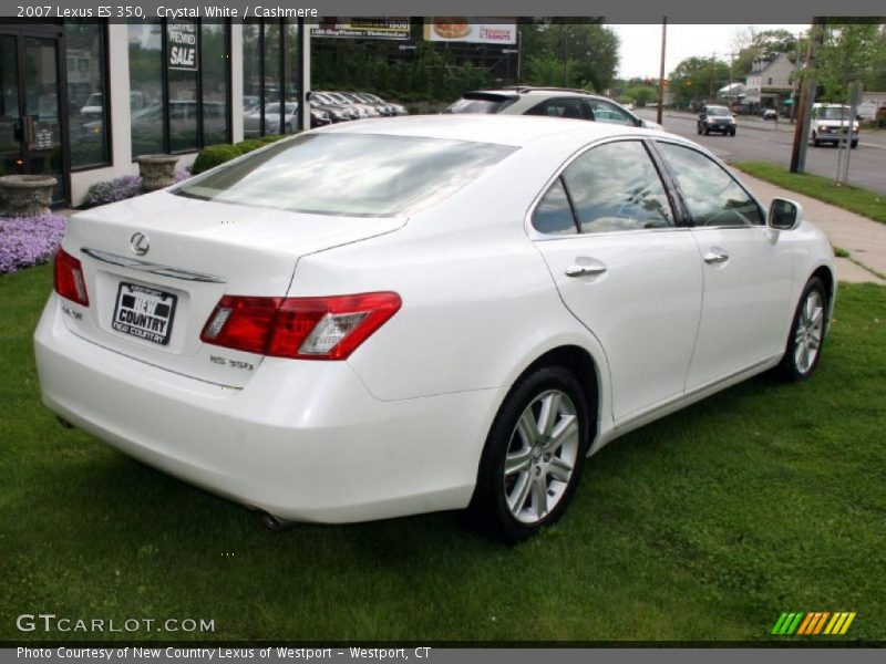Crystal White / Cashmere 2007 Lexus ES 350