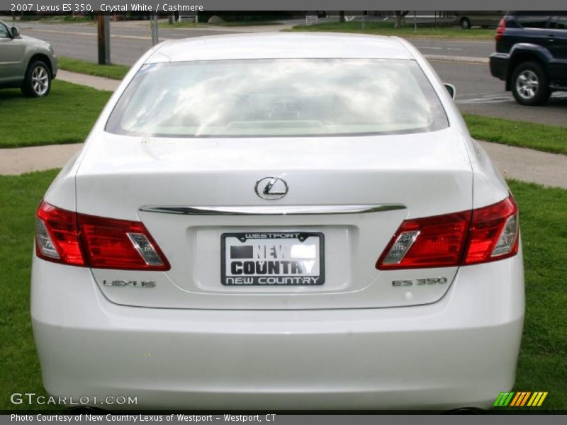 Crystal White / Cashmere 2007 Lexus ES 350
