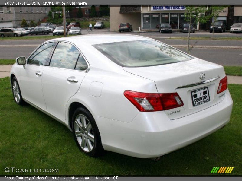 Crystal White / Cashmere 2007 Lexus ES 350