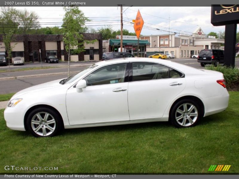 Crystal White / Cashmere 2007 Lexus ES 350