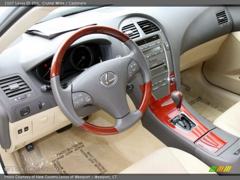 Crystal White / Cashmere 2007 Lexus ES 350