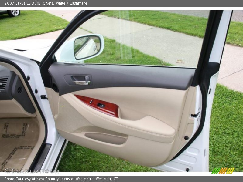 Crystal White / Cashmere 2007 Lexus ES 350